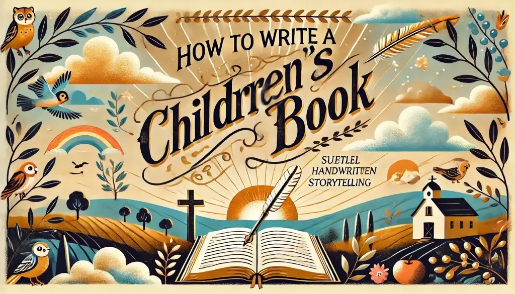 How To Write A Children’s Book That Shines In A Crowded Market How To Write A Children’s Book